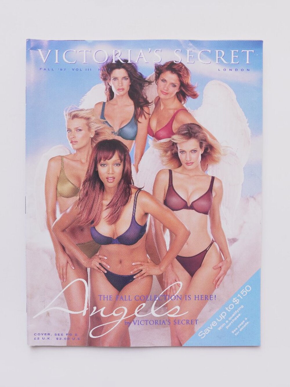Victoria's Secret Fall 1997 Vol. III No 1 Angels Catalog Vintage Lingerie *Rare*